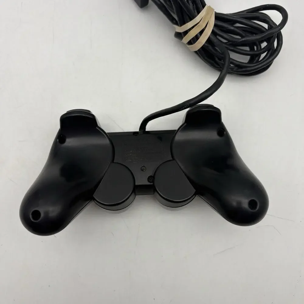 OEM Sony PlayStation 2 Wired Dualshock 2 Analog Controller Black SCPH-10010 PS2